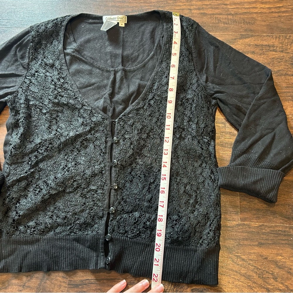 [Coldwater Creek] BOGO $1 Lace Layered Top - Picture 5 of 5